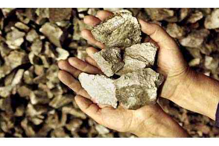Armenia reduced exports of molybdenum, zinc and copper concentrates