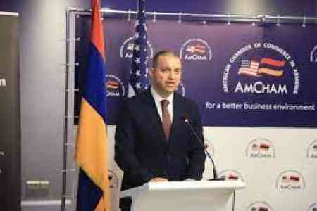 Министр экономики Армении обсудил проекты на 2024 год с представителями Американской торговой палаты